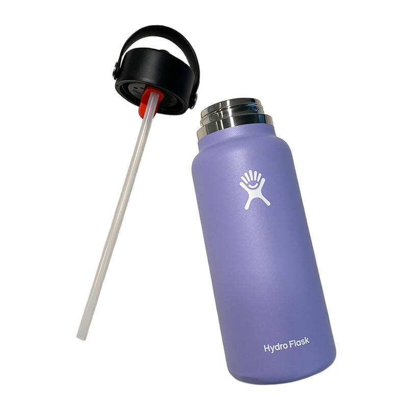 ϥɥե饹/Hydro Flask 32 oz Wide Mouth Flex Straw ƥ쥹ܥȥ946ml