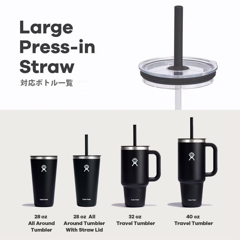 ϥɥե饹/Large Press-In Straw Lid å