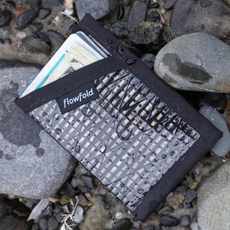 եե/Flowfold Recycled Sailcloth Minimalist - Card Holder Wallet ꥵ륻륯ߥ˥ޥꥹ ɥۥ å