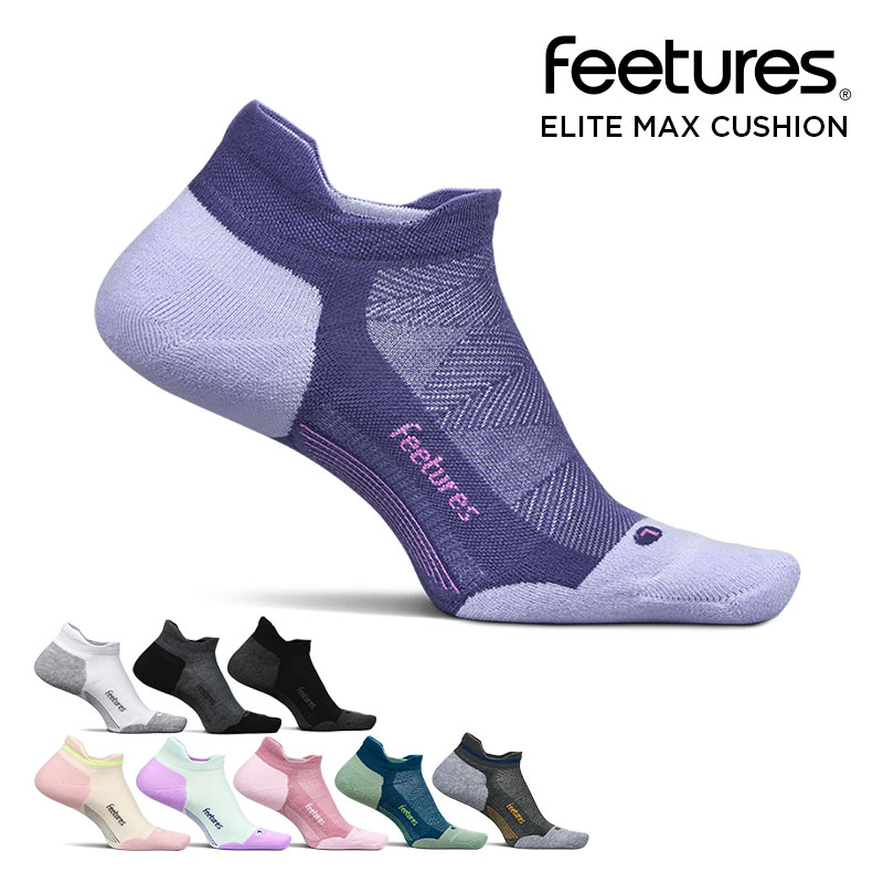 フィーチャーズ/Feetures ELITE MAX CUSHION NO SHOW TAB ランニング