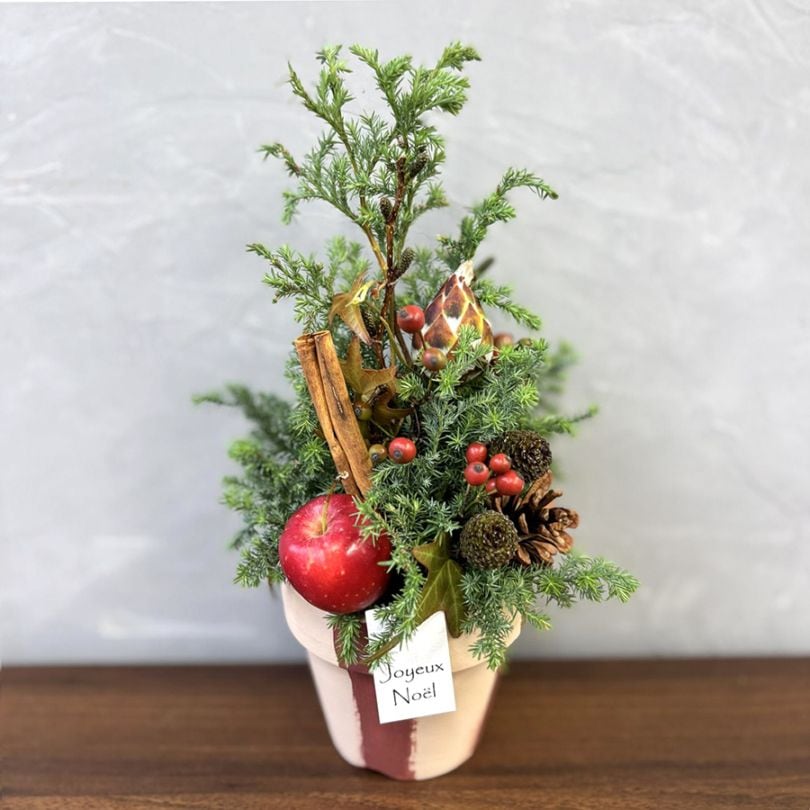 クリスマスツリーアレンジメント｜S