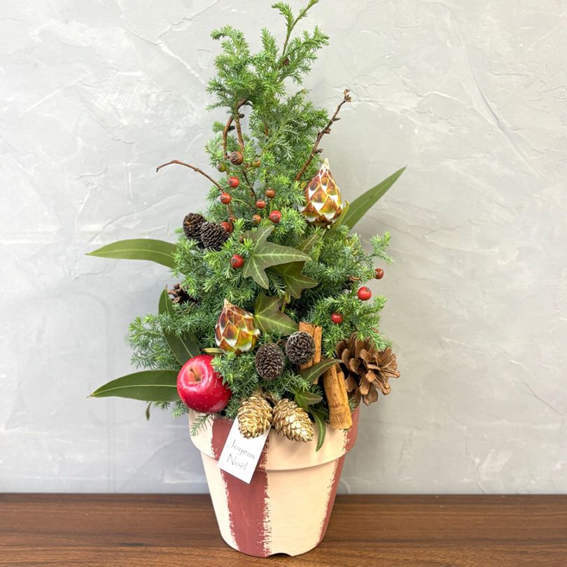 クリスマスツリーアレンジメント｜M