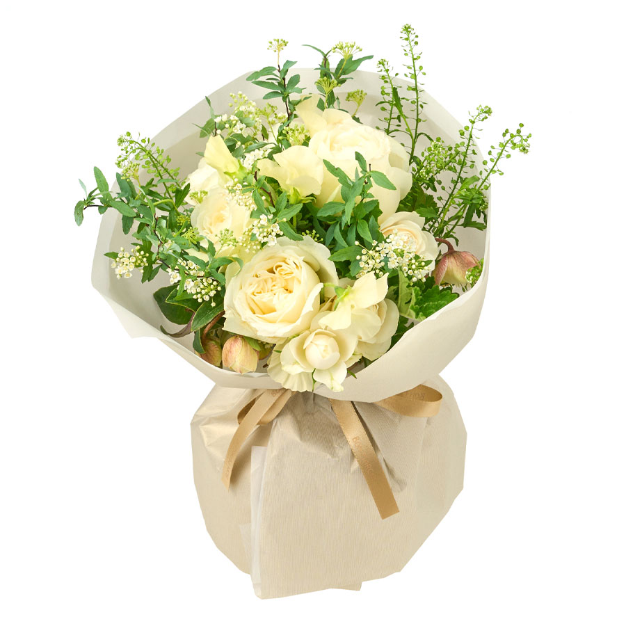 春のローズブーケ｜White