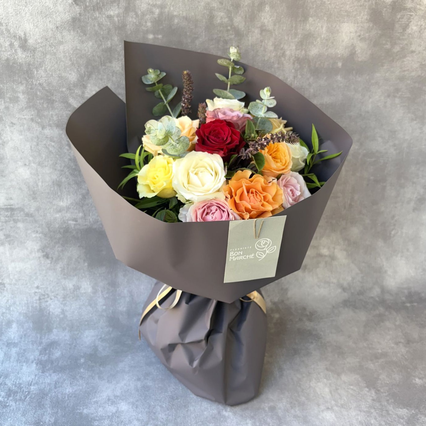 12本のバラのブーケ｜國枝バラ園 | すべての商品 | ［フルーリストボン