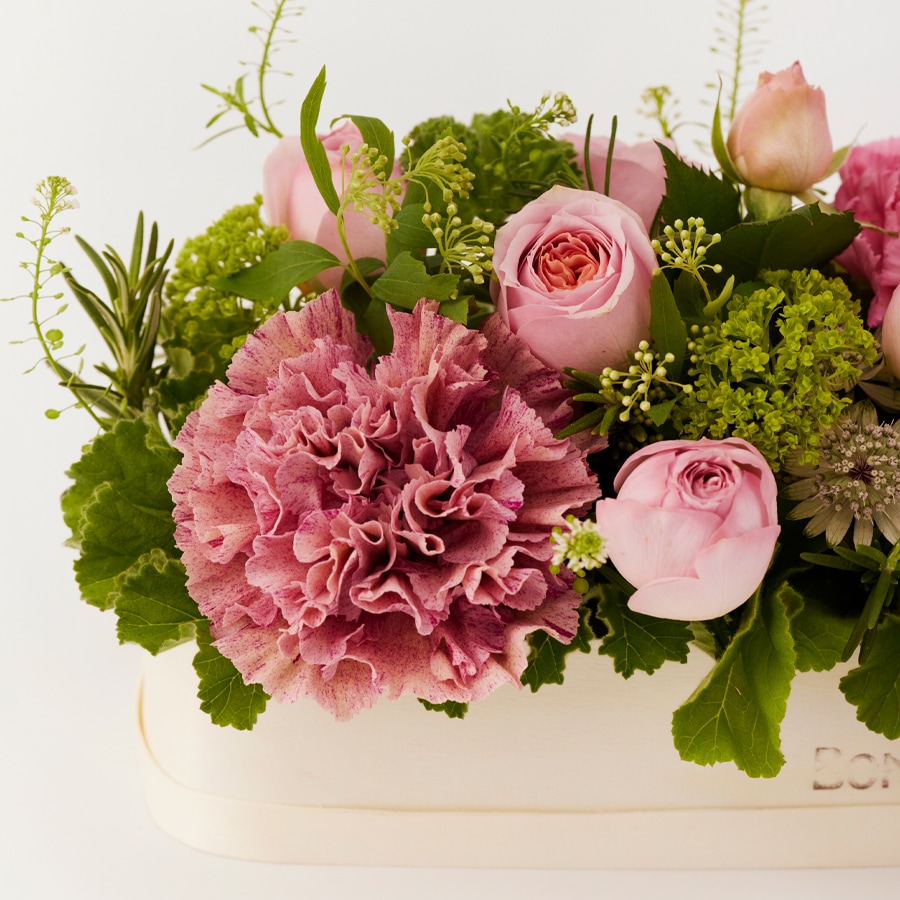 早期割 10%OFF【母の日】スプレーバラとカーネーションのアレンジメント｜Pink｜4/30～5/3お届け