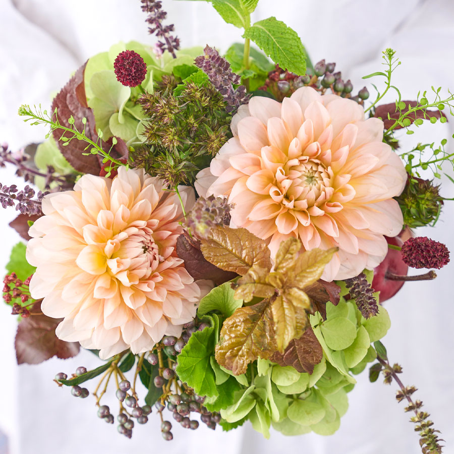 ダリアのアレンジメント｜M