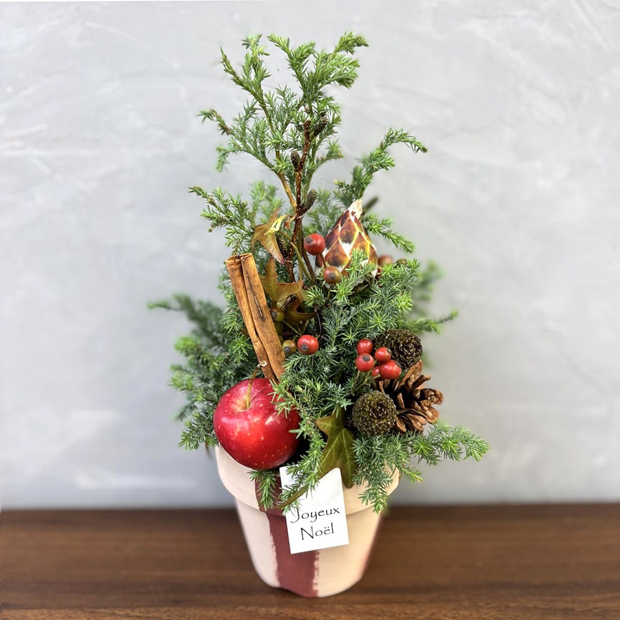 クリスマスツリーアレンジメント｜S