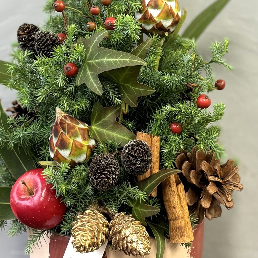 クリスマスツリーアレンジメント｜M