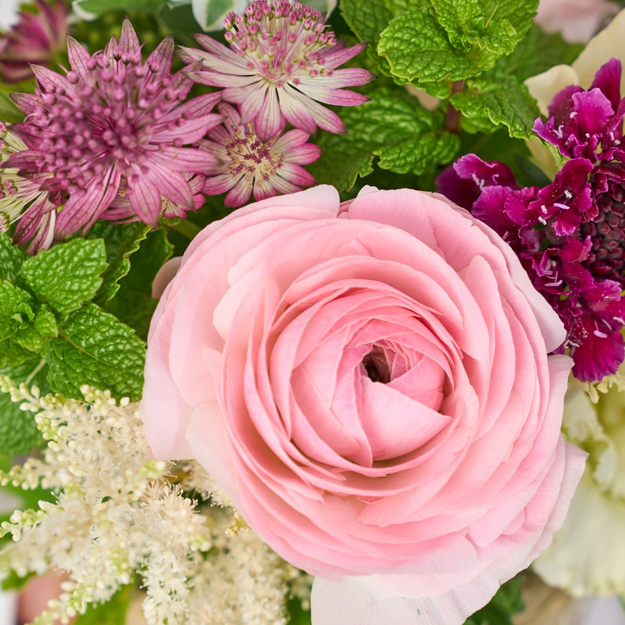 春花のアレンジメント｜Pink｜S