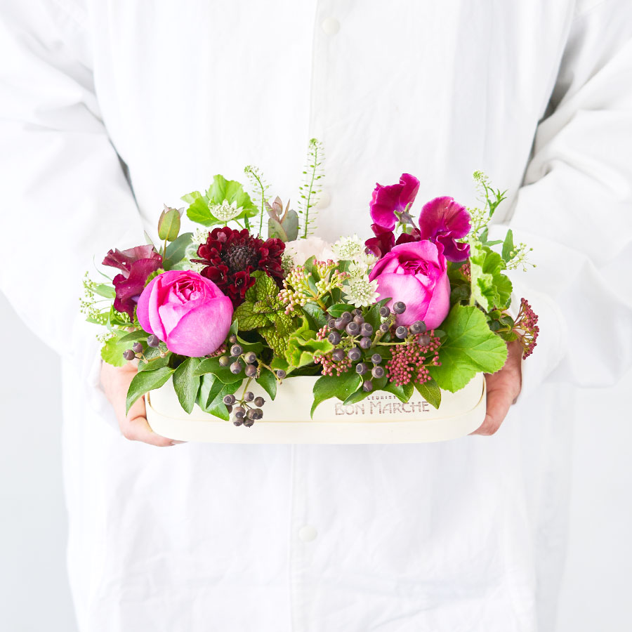 季節のアレンジメント｜フレグランスローズ