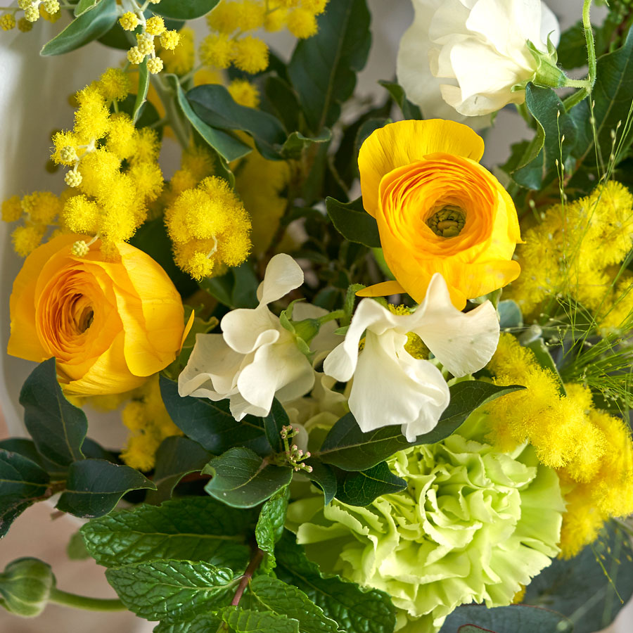 春花のブーケ｜ラナンキュラス