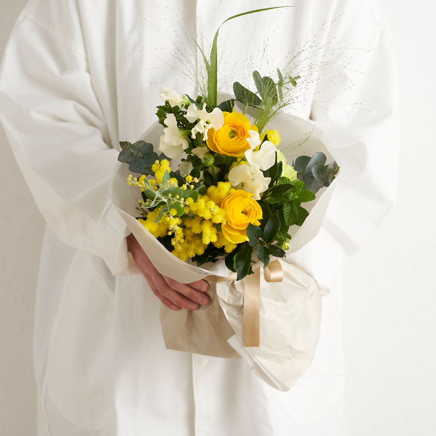 春花のブーケ｜ラナンキュラス