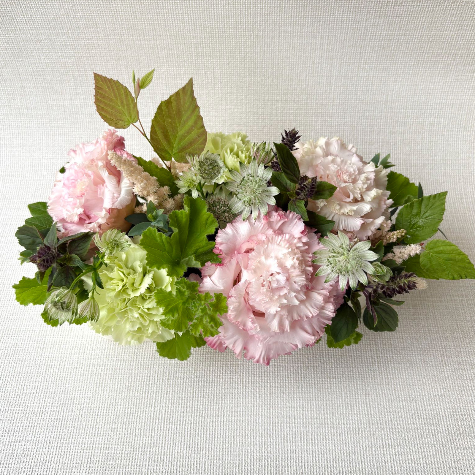 リシアンサスのアレンジメント｜Pink