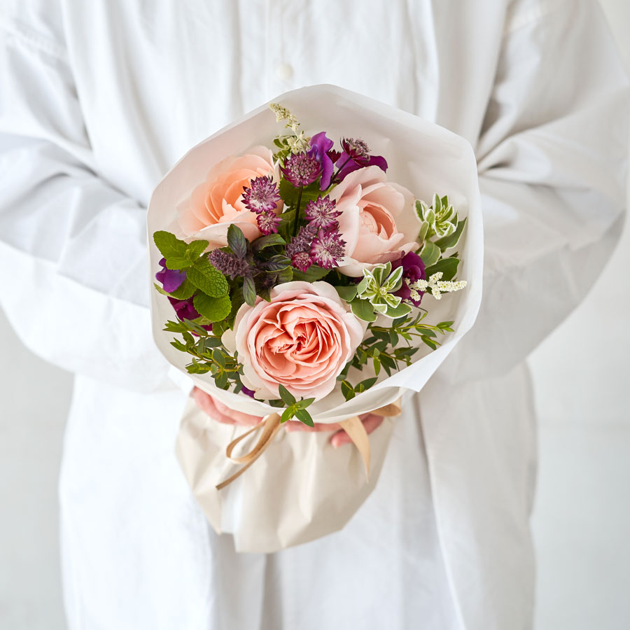 春のローズブーケ｜Light Pink