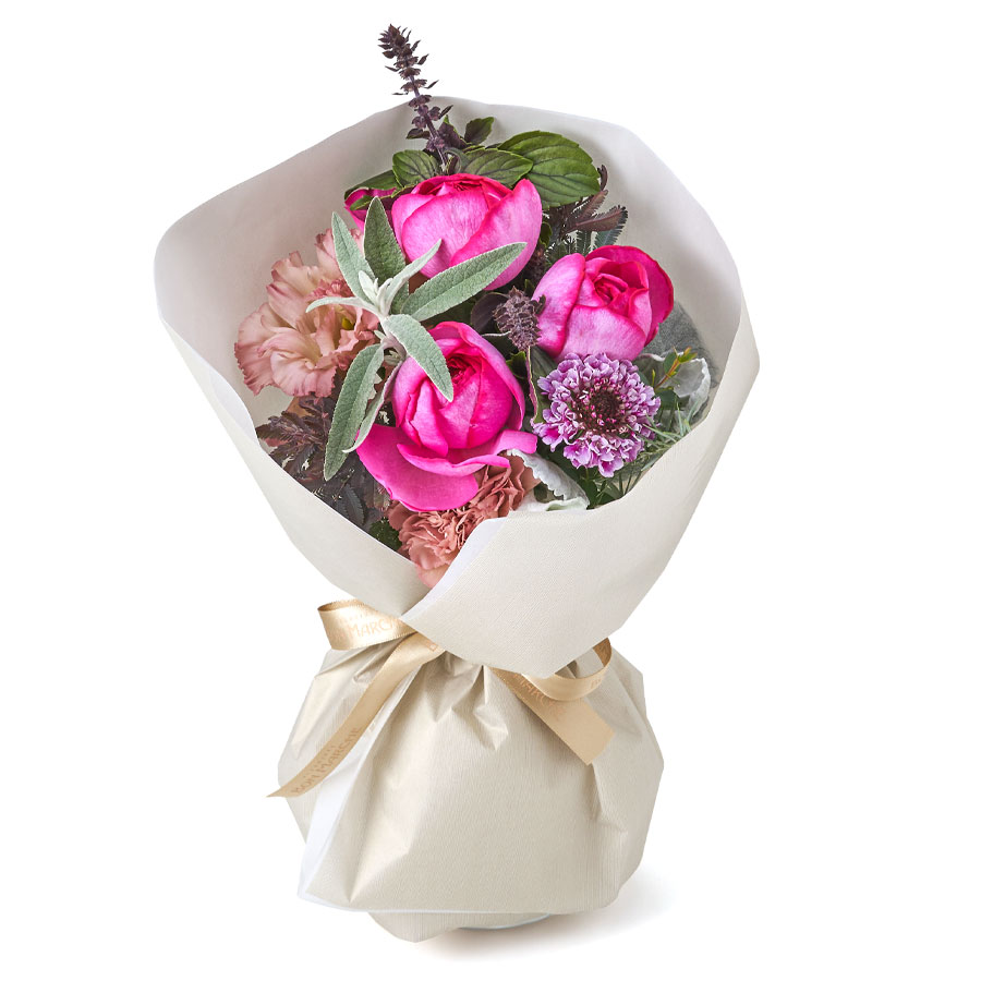 春のローズブーケ｜Pink