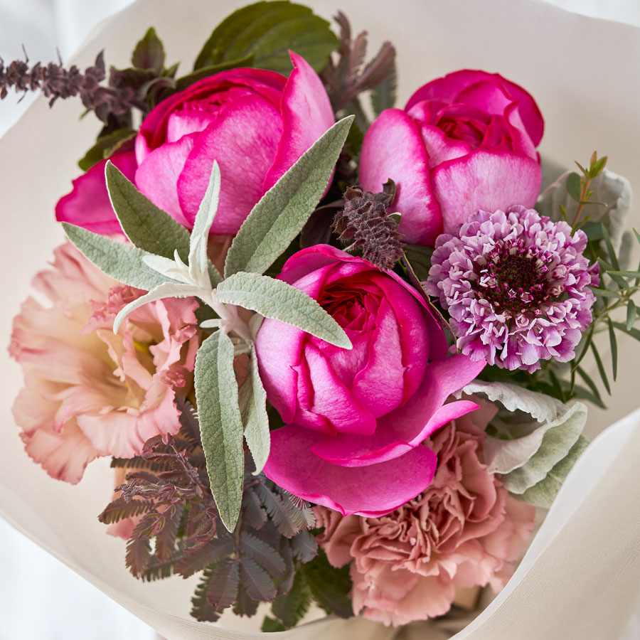 春のローズブーケ｜Pink