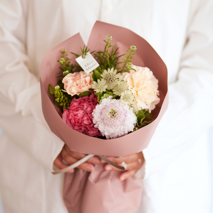 【母の日】カーネーションのブーケ｜5/7～10お届け