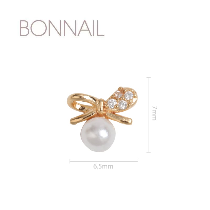 Bonnailパーツ リボンパールチャーム | 新入荷商品 | | BONNAIL ONLINE