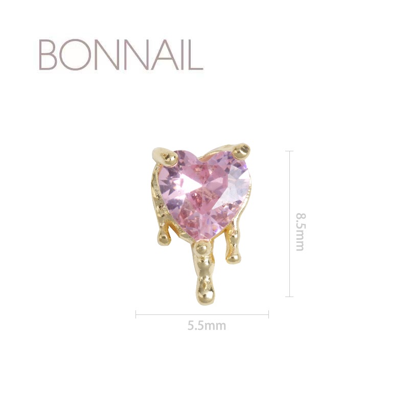 Bonnailパーツ メルティハート ライトローズ