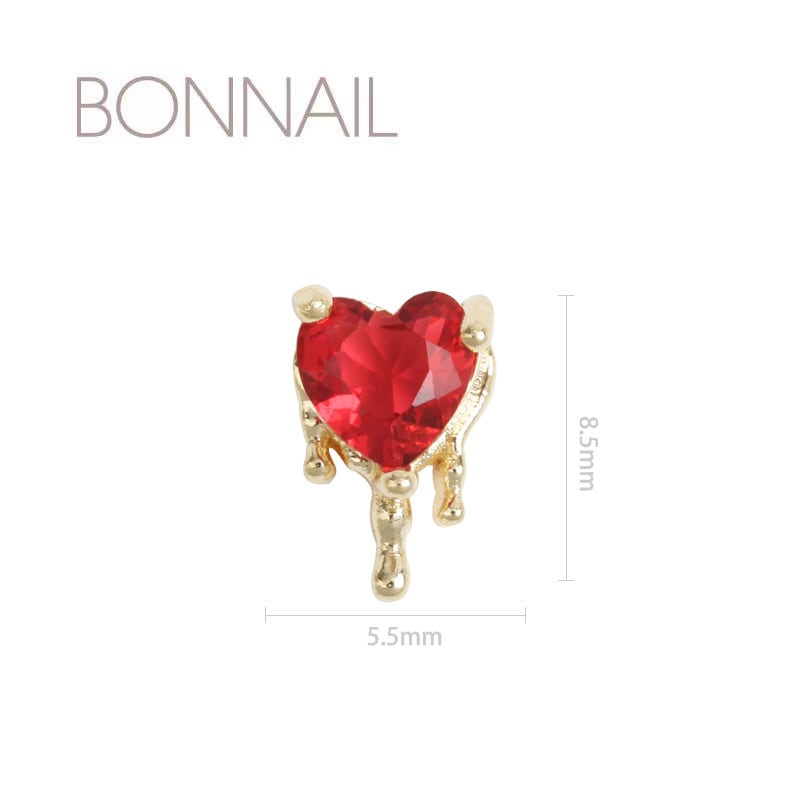 Bonnailパーツ メルティハート ルビー