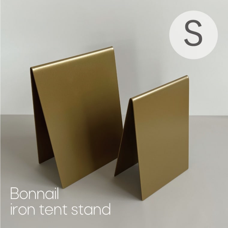 Bonnail iron tent stand S オーカーゴールド