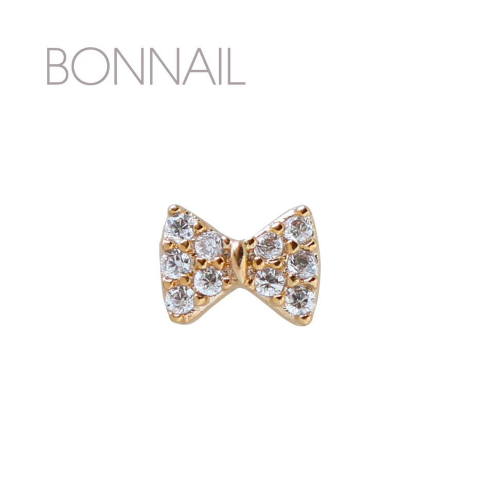 Bonnailストーンリボン ゴールド