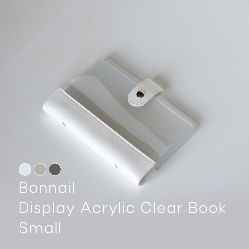 Bonnail ディスプレイ アクリルクリアブック小 
