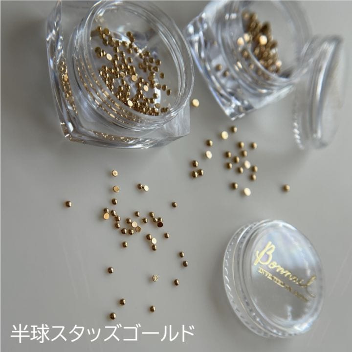 Bonnail 半球スタッズゴールド 