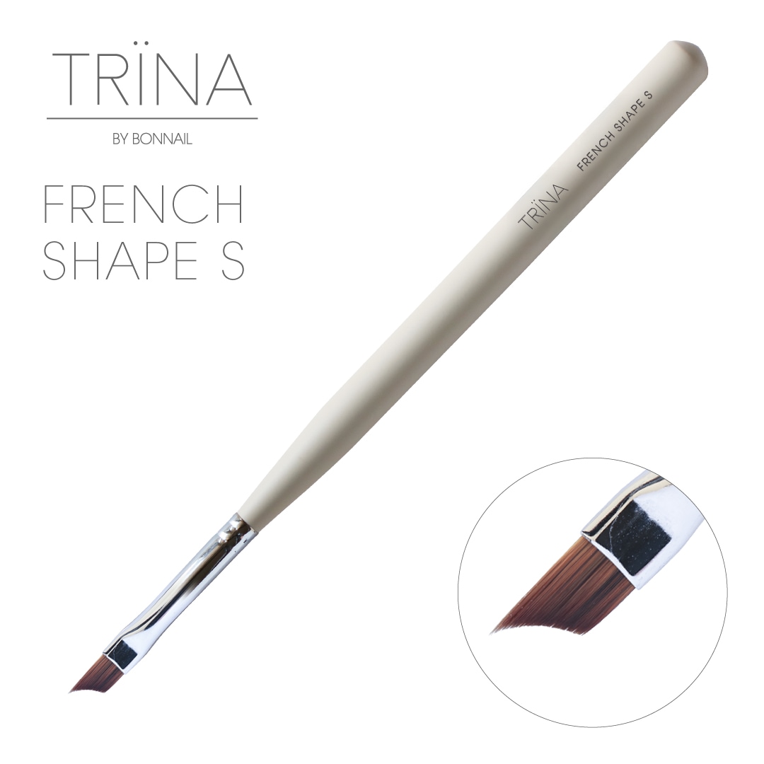 TRINA トリネ ジェルブラシ フレンチシェイプ S