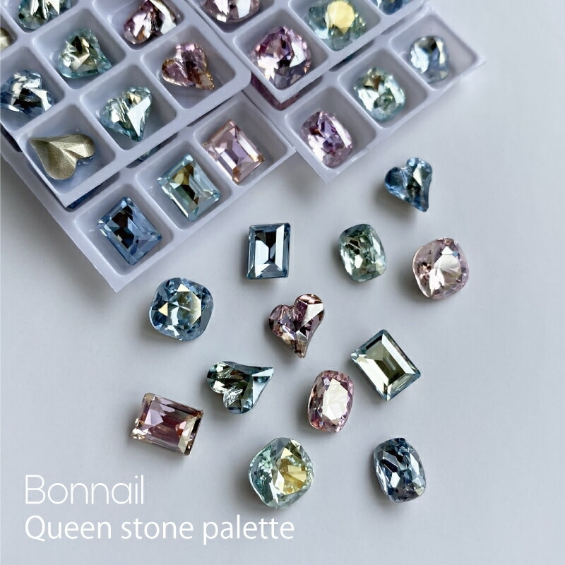 Bonnailクイーンストーンパレット パステルクリア 