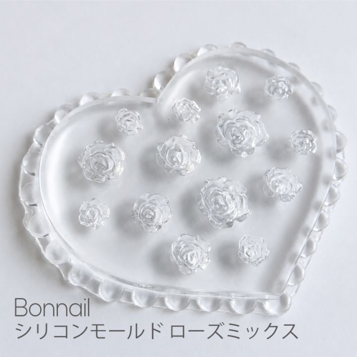 Bonnail シリコンモールド ローズミックス