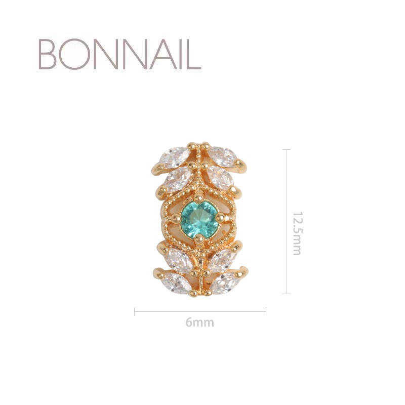 Bonnailパーツ ジュエルブローチ エメラルド | 新入荷商品 | | BONNAIL