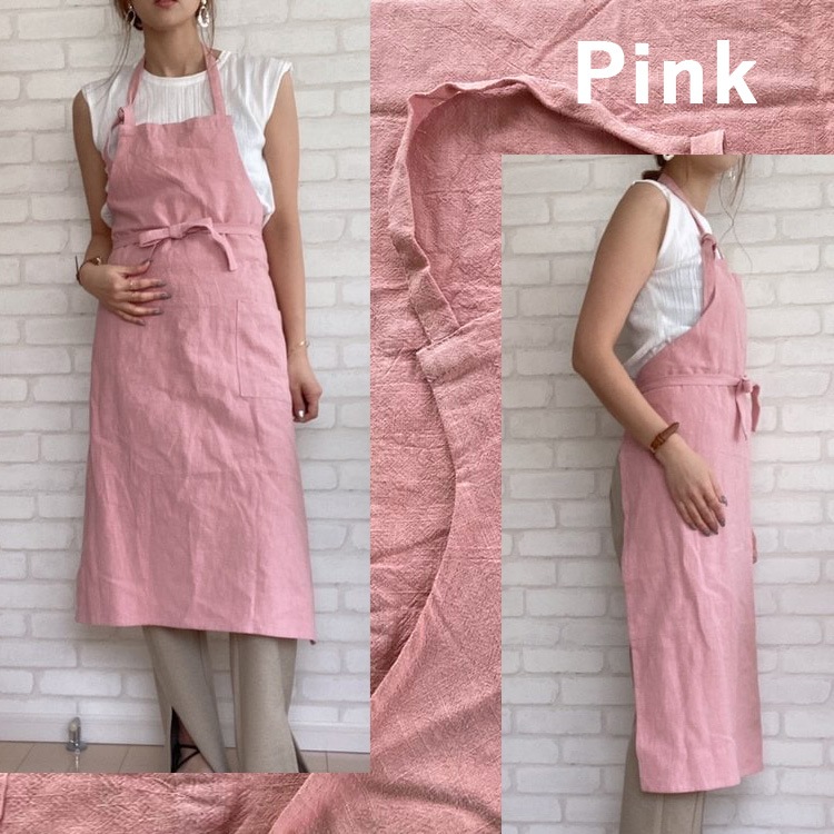 Bonnail_salonリネンエプロン サーラ