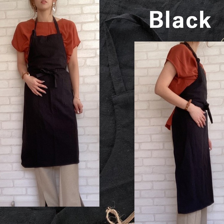 Bonnail_salonリネンエプロン サーラ