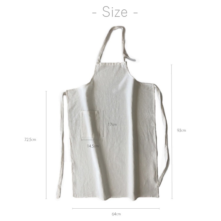 Bonnail_salonリネンエプロン サーラ