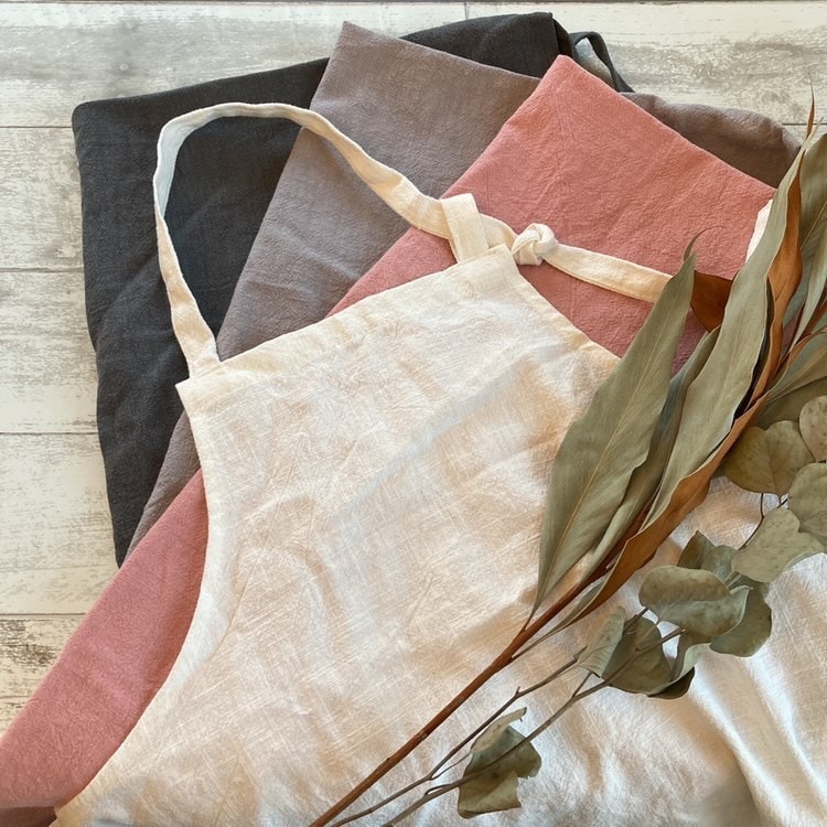 Bonnail_salonリネンエプロン サーラ