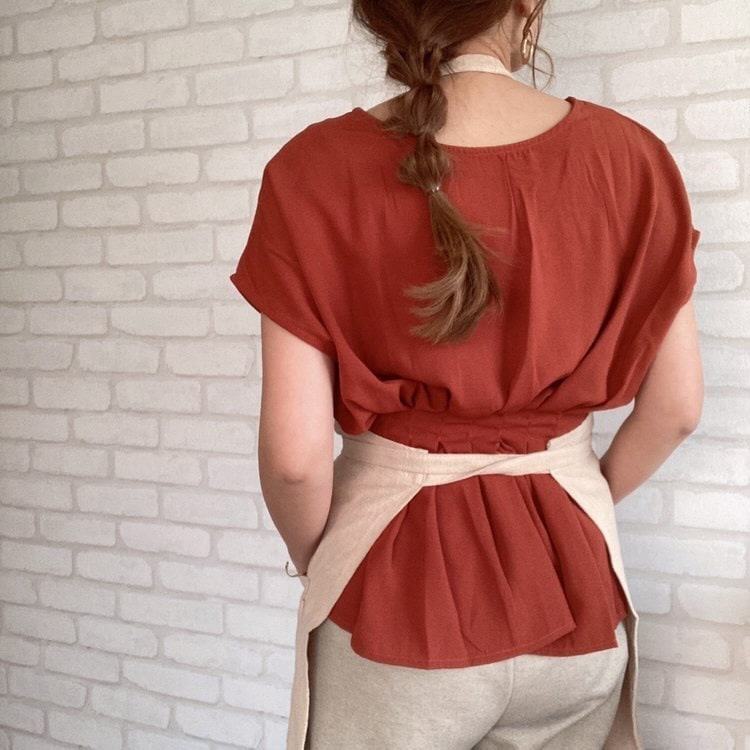 Bonnail_salonリネンエプロン サーラ