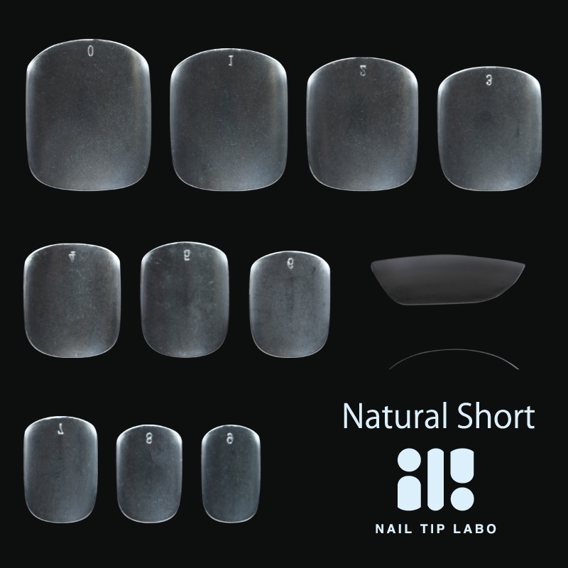 NAIL TIP LABO Natural Short