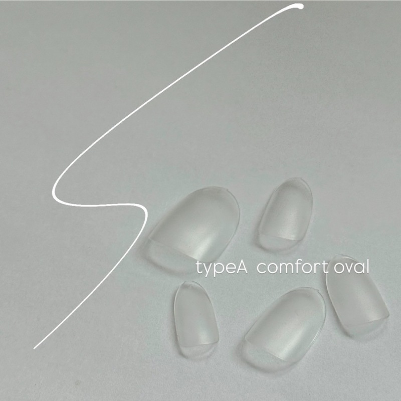 NAIL TIP LABO Comfort Oval set