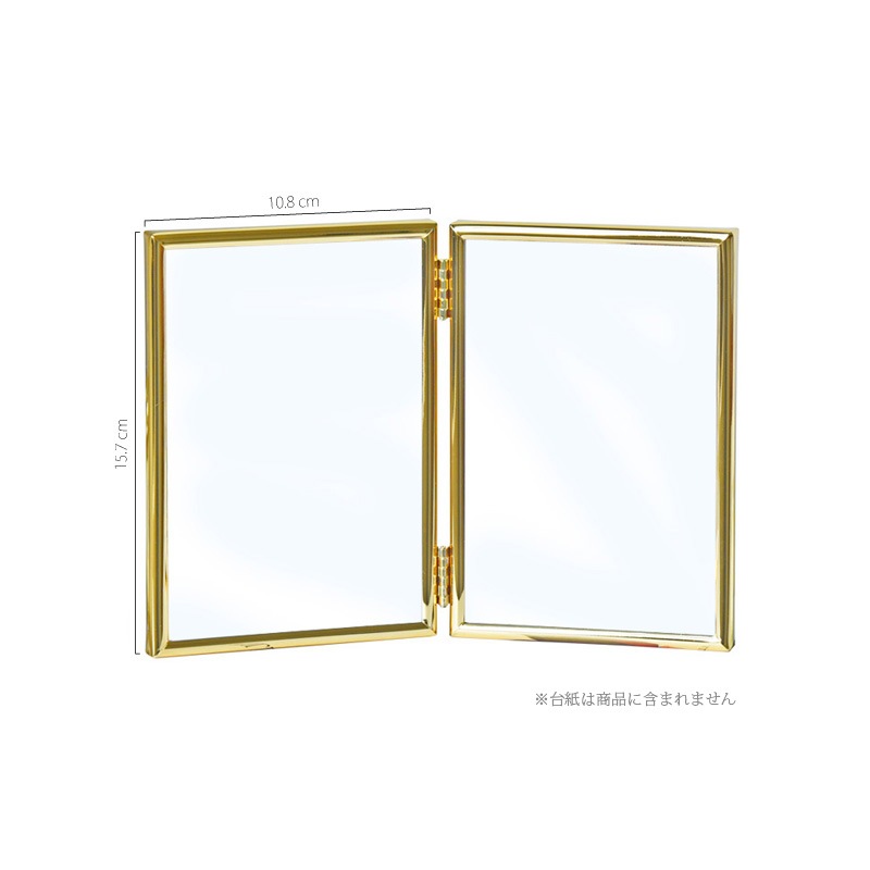 Bonnail_salonダブルフレーム ディスプレイスタンドS