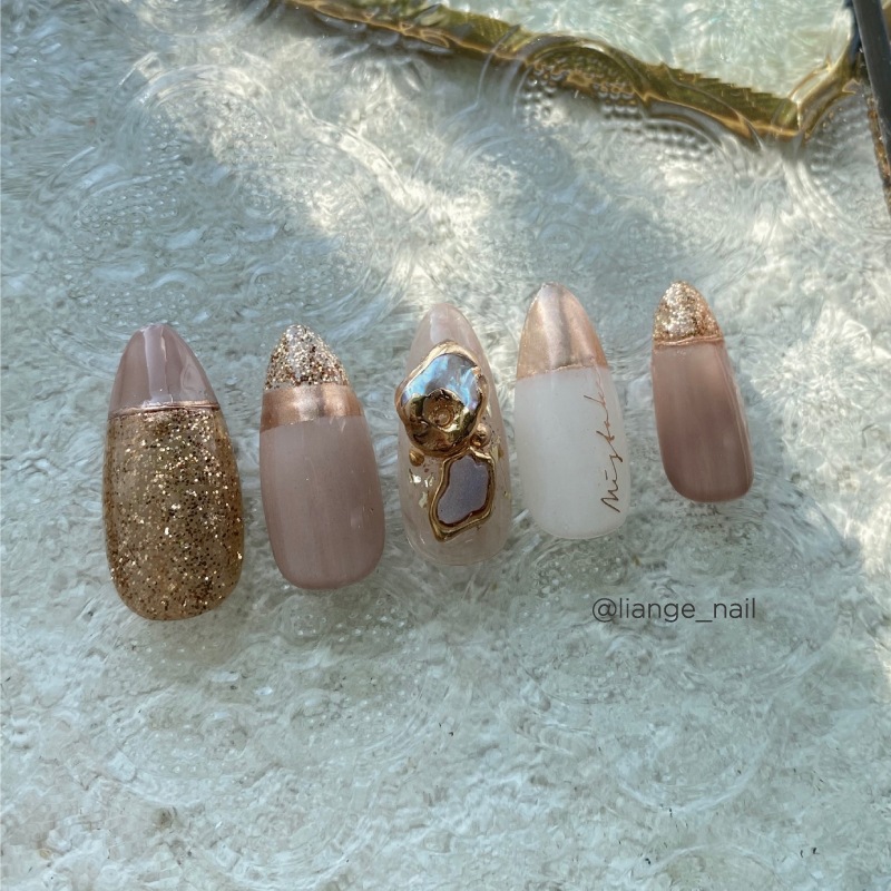 Bonnail Rosalia　pael gold