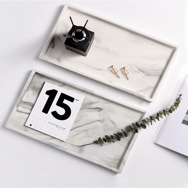 Bonnail_salonマーブルトレイ28×16