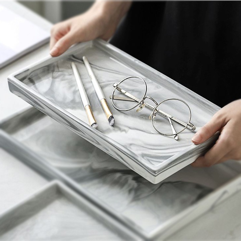 Bonnail_salonマーブルトレイ28×16