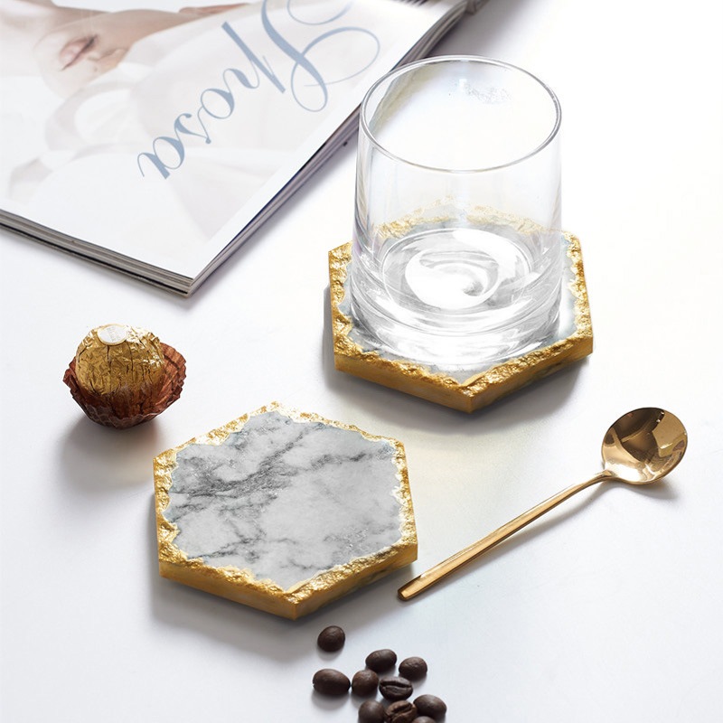 Bonnail_salonニュアンスゴールドエッジ ヘキサゴンストーンS