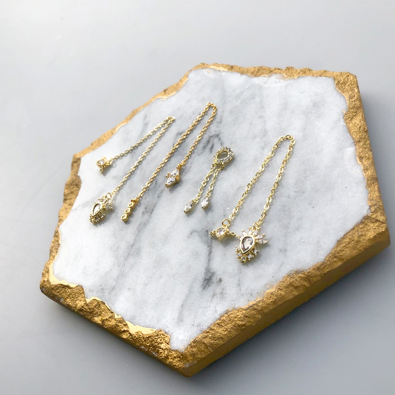 Bonnail_salonニュアンスゴールドエッジ ヘキサゴンストーンM