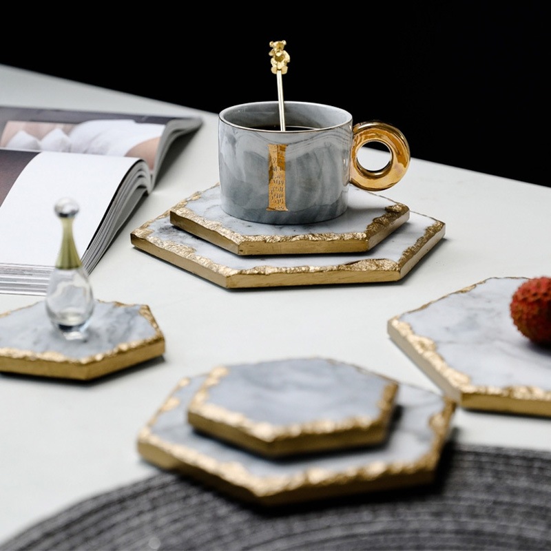 Bonnail_salonニュアンスゴールドエッジ ヘキサゴンストーンM