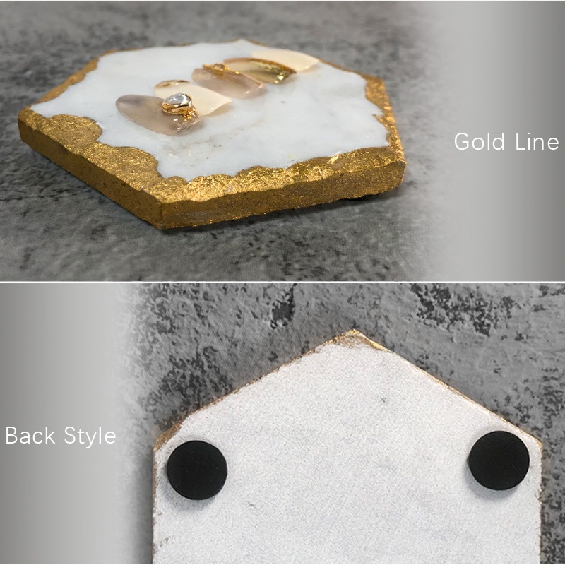 Bonnail_salonニュアンスゴールドエッジ ヘキサゴンストーンM