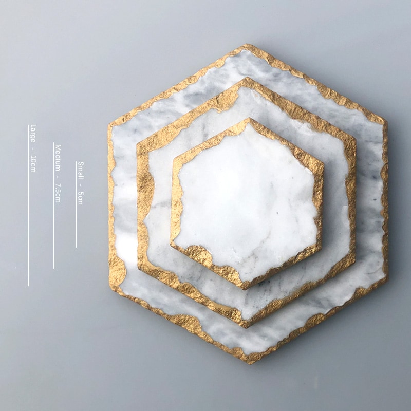 Bonnail_salonニュアンスゴールドエッジ ヘキサゴンストーンM