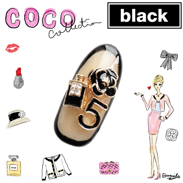 ネイルジュエリー コココレクションＢＫ