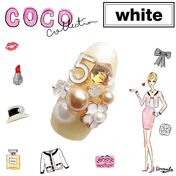 ネイルジュエリー コココレクションＷＨ